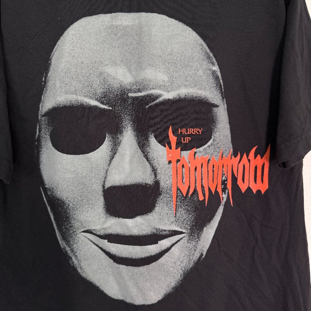 The Weeknd Hurry Up Tomorrow Shirt Mens Medium The Mask Art Graphic T Streetwear - Picture 4 of 11